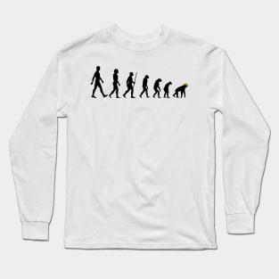 Funny Trump Evolution USA Election America blonde Gift Long Sleeve T-Shirt